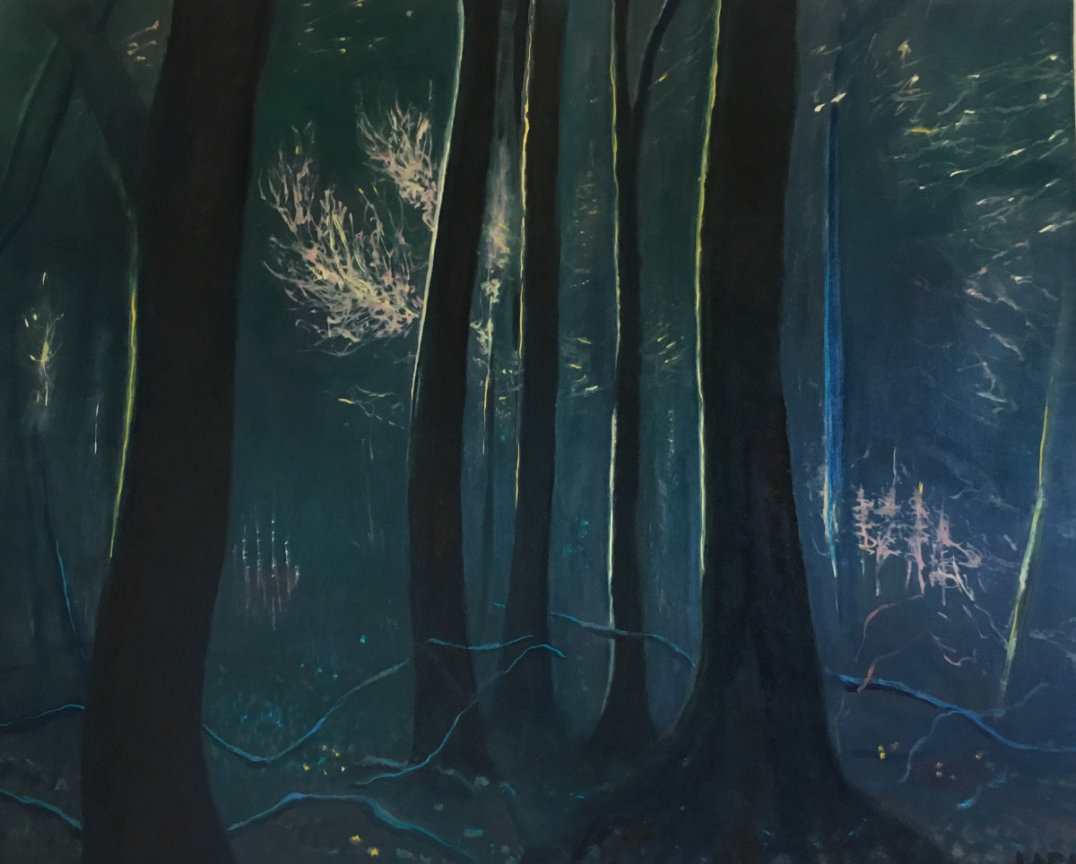 Magi i skoven 80x100 cm (164)
